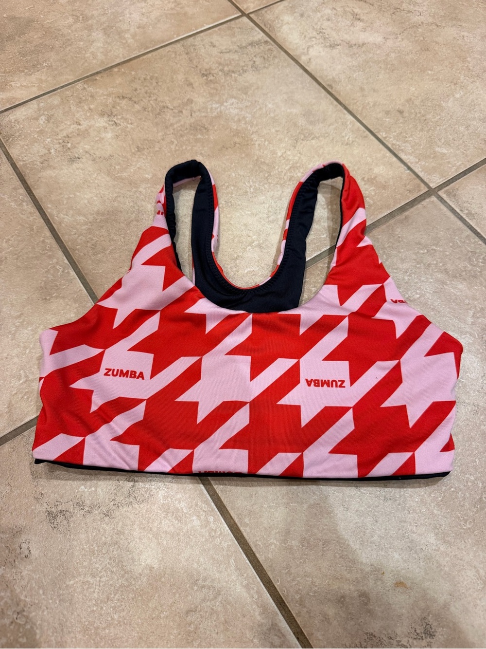 Zumba Fitness Amour Reversible Scoop Bra